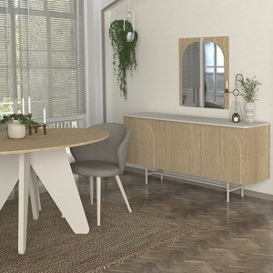 meg-GP042-0287,1-4 ΜΠΟΥΦΕΣ REBEL MEGAPAP ΧΡΩΜΑ ROTA OAK - SANDSTONE 150X45X76,5ΕΚ.