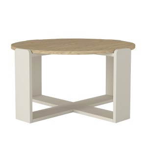 meg-GP042-0288,1-4 ΤΡΑΠΕΖΑΚΙ ΣΑΛΟΝΙΟΥ REBEL MEGAPAP ΧΡΩΜΑ ROTA OAK - SANDSTONE Ø70X38ΕΚ.