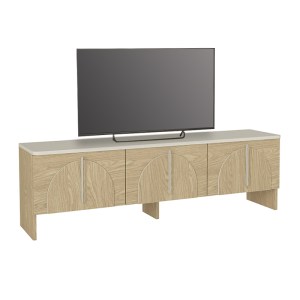 meg-GP042-0289,1-5 ΕΠΙΠΛΟ ΤΗΛΕΟΡΑΣΗΣ REBEL MEGAPAP ΧΡΩΜΑ ROTA OAK - SANDSTONE 150X35X45ΕΚ.