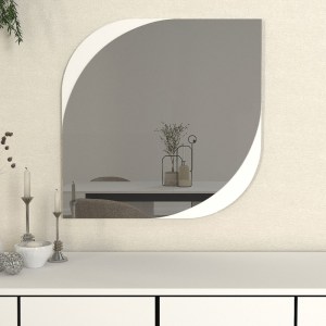 meg-GP042-0293,3-1 ΚΑΘΡΕΠΤΗΣ ΤΟΙΧΟΥ LAVA ΜEGAPAP ΧΡΩΜΑ ΛΕΥΚΟ 70X2,2X70ΕΚ.