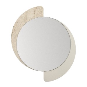 meg-GP042-0298,1-4 ΚΑΘΡΕΠΤΗΣ ΤΟΙΧΟΥ SEVILLA ΜEGAPAP ΧΡΩΜΑ SANDSTONE - TRAVERTINE 59,2X2,2X69ΕΚ.