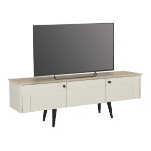 meg-GP042-0301,1-4 ΕΠΙΠΛΟ ΤΗΛΕΟΡΑΣΗΣ SEVILLA MEGAPAP ΧΡΩΜΑ SANDSTONE - TRAVERTINE 150X35X45,6ΕΚ.