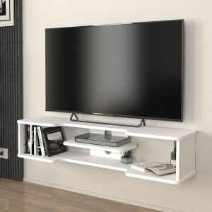 meg-GP042-0310,1-0 ΕΠΙΠΛΟ ΤΗΛΕΟΡΑΣΗΣ ΕΠΙΤΟΙΧΙΟ PERRY MEGAPAP ΧΡΩΜΑ ΛΕΥΚΟ 120X29,6X25,6ΕΚ.