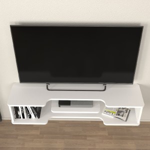 meg-GP042-0310,1-2 ΕΠΙΠΛΟ ΤΗΛΕΟΡΑΣΗΣ ΕΠΙΤΟΙΧΙΟ PERRY MEGAPAP ΧΡΩΜΑ ΛΕΥΚΟ 120X29,6X25,6ΕΚ.