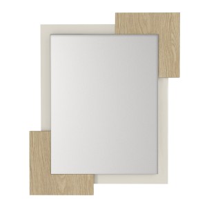 meg-GP042-0315,1-3 ΚΑΘΡΕΠΤΗΣ ΤΟΙΧΟΥ SELINOS ΜEGAPAP ΧΡΩΜΑ SANDSTONE - ROTA OAK 65X2,2X85ΕΚ.