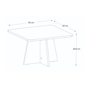 meg-GP042-0319,1-5 ΤΡΑΠΕΖΑΚΙ ΣΑΛΟΝΙΟΥ SUGAR MEGAPAP ΧΡΩΜΑ ΛΕΥΚΟ 60X60X36,8ΕΚ.