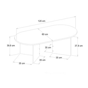 meg-GP042-0329,1-3 ΤΡΑΠΕΖΑΚΙ ΣΑΛΟΝΙΟΥ CORTADO MEGAPAP ΧΡΩΜΑ TRAVERTINE 120X60X39,6ΕΚ.