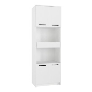 meg-GP042-0331,1-5 ΝΤΟΥΛΑΠΙ ΚΟΥΖΙΝΑΣ - ΜΠΑΝΙΟΥ ALVENTO MEGAPAP ΧΡΩΜΑ ΛΕΥΚΟ 60X42X180ΕΚ.