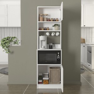meg-GP042-0332,1-2 ΕΠΙΠΛΟ ΚΟΥΖΙΝΑΣ TUCO 1 MEGAPAP ΧΡΩΜΑ ΛΕΥΚΟ 53,8X40X180ΕΚ.