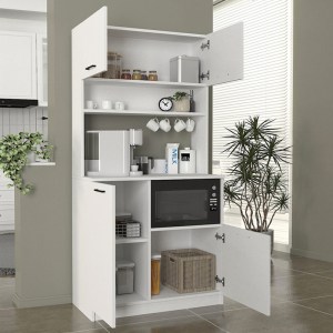 meg-GP042-0333,1-1 ΕΠΙΠΛΟ ΚΟΥΖΙΝΑΣ TUCO 2 MEGAPAP ΧΡΩΜΑ ΛΕΥΚΟ 90X40X180ΕΚ.