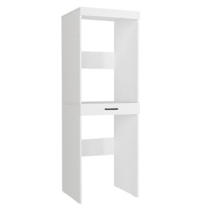 meg-GP042-0338,1-6 ΕΠΙΠΛΟ ΠΛΥΝΤΗΡΙΟΥ - ΣΤΕΓΝΩΤΗΡΙΟΥ FIKA MEGAPAP ΧΡΩΜΑ ΛΕΥΚΟ 67X61,8X198,5ΕΚ.