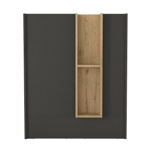 meg-GP042-0350,1-5 ΓΡΑΦΕΙΟ ΥΠΟΔΟΧΗΣ - RECEPTION BONVENO MEGAPAP ΧΡΩΜΑ ΑΝΘΡΑΚΙ - SEPET OAK 90X43,2X110ΕΚ.