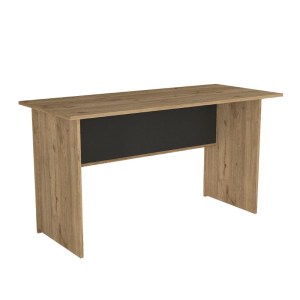 meg-GP042-0351,1-6 ΓΡΑΦΕΙΟ ΕΡΓΑΣΙΑΣ NIKA MEGAPAP ΧΡΩΜΑ SEPET OAK - ΑΝΘΡΑΚΙ 140X60X75ΕΚ.