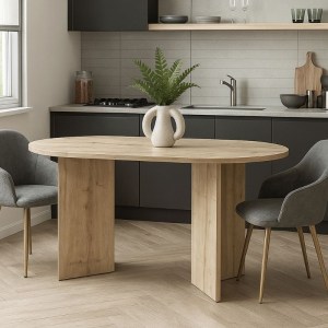 meg-GP042-0367,1-1 ΤΡΑΠΕΖΙ CORTADO MEGAPAP ΧΡΩΜΑ SAPPHIRE OAK 138X80X75ΕΚ.