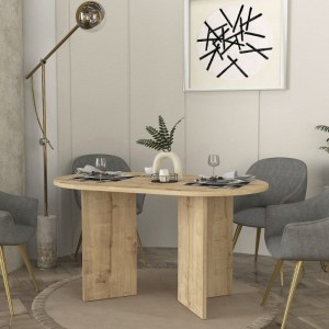 meg-GP042-0367,1-2 ΤΡΑΠΕΖΙ CORTADO MEGAPAP ΧΡΩΜΑ SAPPHIRE OAK 138X80X75ΕΚ.