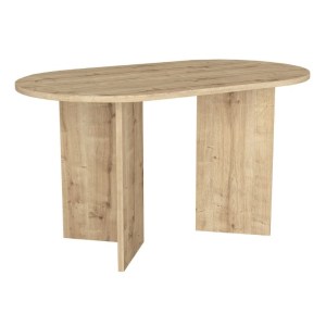 meg-GP042-0367,1-4 ΤΡΑΠΕΖΙ CORTADO MEGAPAP ΧΡΩΜΑ SAPPHIRE OAK 138X80X75ΕΚ.