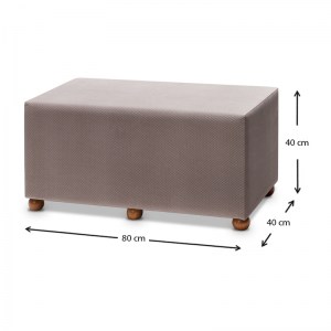 meg-GP043-0072,1-2 ΣΚΑΜΠΩ GENMA MEGAPAP ΥΦΑΣΜΑΤΙΝΟ ΧΡΩΜΑ ΑΝΟΙΧΤΟ ΓΚΡΙ 80X40X40ΕΚ.