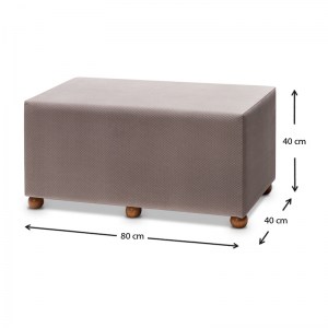 meg-GP043-0072,1-3 ΣΚΑΜΠΩ GENMA MEGAPAP ΥΦΑΣΜΑΤΙΝΟ ΧΡΩΜΑ ΑΝΟΙΧΤΟ ΓΚΡΙ 80X40X40ΕΚ.