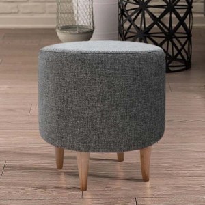 meg-GP043-0073,2-1 ΣΚΑΜΠΩ LIZA MEGAPAP ΥΦΑΣΜΑΤΙΝΟ ΧΡΩΜΑ ΓΚΡΙ 40X40X42ΕΚ.