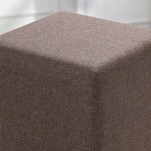meg-GP043-0090,2-2 ΣΚΑΜΠΩ KARE MEGAPAP ΥΦΑΣΜΑΤΙΝΟ ΧΡΩΜΑ ΚΑΦΕ 40X40X40ΕΚ.