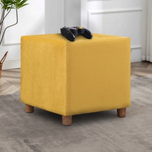 meg-GP043-0099,1-1 ΣΚΑΜΠΩ DAISY MEGAPAP ΥΦΑΣΜΑΤΙΝΟ ΧΡΩΜΑ ΚΙΤΡΙΝΟ 40X40X40ΕΚ.