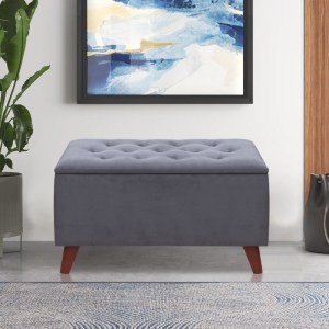 meg-GP043-0101,1-2 ΣΚΑΜΠΩ - ΤΑΜΠΟΥΡΕ LOTUS MEGAPAP ΒΕΛΟΥΔΙΝΟ ΧΡΩΜΑ ΑΝΘΡΑΚΙ 90X40X50ΕΚ.