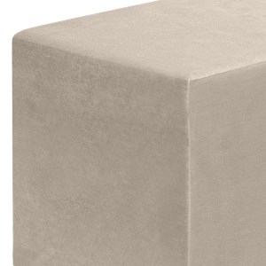 meg-GP043-0102,4-2 ΣΚΑΜΠΩ APRIL MEGAPAP ΒΕΛΟΥΔΙΝΟ ΧΡΩΜΑ ΜΠΕΖ 40X40X40ΕΚ.