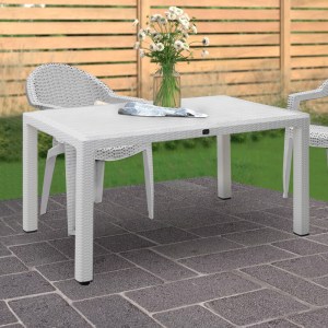 meg-GP046-0011,3-1 ΤΡΑΠΕΖΙ ΠΟΛΥΠΡΟΠΥΛΕΝΙΟΥ KALAN MEGAPAP ΧΡΩΜΑ ΛΕΥΚΟ 150X90X75ΕΚ.