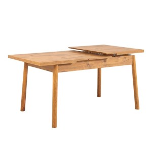 meg-GP052-0034,4-1 ΤΡΑΠΕΖΙ JEMMY MEGAPAP ΕΠΕΚΤΕΙΝΟΜΕΝΟ ΧΡΩΜΑ ATLANTIC PINE 120/153X75X77ΕΚ.