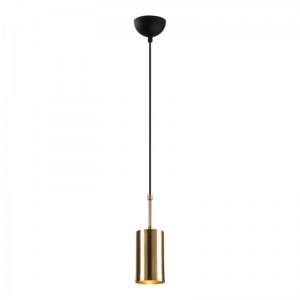 meg-GP052-0107,1-0 ΦΩΤΙΣΤΙΚΟ ΟΡΟΦΗΣ KEM MEGAPAP E27 ΜΕΤΑΛΛΙΚΟ ΜΟΝΟΦΩΤΟ ΧΡΩΜΑ ΧΡΥΣΟ Φ9X124ΕΚ.