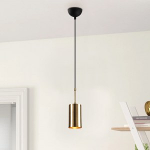meg-GP052-0107,1-1 ΦΩΤΙΣΤΙΚΟ ΟΡΟΦΗΣ KEM MEGAPAP E27 ΜΕΤΑΛΛΙΚΟ ΜΟΝΟΦΩΤΟ ΧΡΩΜΑ ΧΡΥΣΟ Φ9X124ΕΚ.