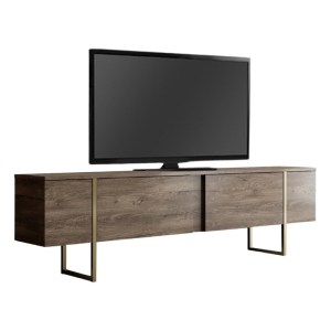 meg-GP052-0117,6-0 ΕΠΙΠΛΟ ΤΗΛΕΟΡΑΣΗΣ LUXE MEGAPAP ΧΡΩΜΑ ΚΑΡΥΔΙ - ΧΡΥΣΟ 180X30X50ΕΚ.