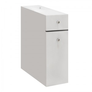 meg-GP052-0122,3-2 ΝΤΟΥΛΑΠΙ ΜΠΑΝΙΟΥ CALENCIA MEGAPAP ΧΡΩΜΑ ΛΕΥΚΟ 20X60X55ΕΚ.
