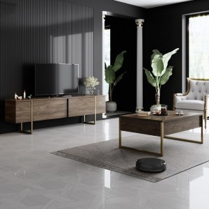 meg-GP052-0128,3-3 ΤΡΑΠΕΖΑΚΙ ΣΑΛΟΝΙΟΥ LUXE MEGAPAP ΧΡΩΜΑ ΚΑΡΥΔΙ - ΧΡΥΣΟ 90X60X40ΕΚ.