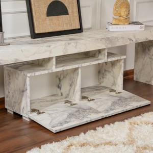 meg-GP052-0132,2-2 ΕΠΙΠΛΟ ΤΗΛΕΟΡΑΣΗΣ ENCLAVE MEGAPAP ΧΡΩΜΑ ΕΦΕ ΜΑΡΜΑΡΟΥ 180X31,3X50ΕΚ.