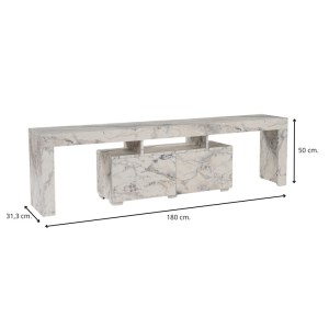 meg-GP052-0132,2-7 ΕΠΙΠΛΟ ΤΗΛΕΟΡΑΣΗΣ ENCLAVE MEGAPAP ΧΡΩΜΑ ΕΦΕ ΜΑΡΜΑΡΟΥ 180X31,3X50ΕΚ.