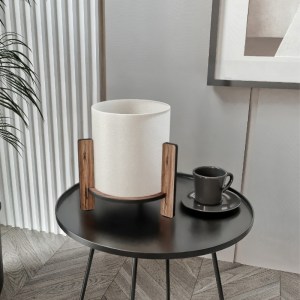 meg-GP052-0137,2-1 ΦΩΤΙΣΤΙΚΟ ΕΠΙΤΡΑΠΕΖΙΟ PINE MEGAPAP E27 MDF ΧΡΩΜΑ ΚΑΡΥΔΙ - ΚΡΕΜ Ø20X20ΕΚ.
