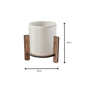 meg-GP052-0137,2-3 ΦΩΤΙΣΤΙΚΟ ΕΠΙΤΡΑΠΕΖΙΟ PINE MEGAPAP E27 MDF ΧΡΩΜΑ ΚΑΡΥΔΙ - ΚΡΕΜ Ø20X20ΕΚ.