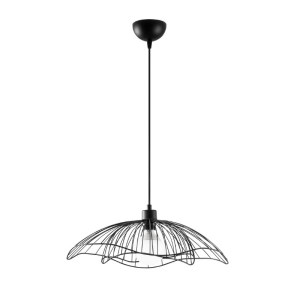 meg-GP052-0138,1-0 ΦΩΤΙΣΤΙΚΟ ΟΡΟΦΗΣ FARAC MEGAPAP E27 ΜΕΤΑΛΛΙΚΟ ΜΟΝΟΦΩΤΟ ΧΡΩΜΑ ΜΑΥΡΟ Ø50X31/111ΕΚ.