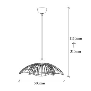 meg-GP052-0138,2-5 ΦΩΤΙΣΤΙΚΟ ΟΡΟΦΗΣ FARAC MEGAPAP E27 ΜΕΤΑΛΛΙΚΟ ΜΟΝΟΦΩΤΟ ΧΡΩΜΑ ΧΡΥΣΟ VINTAGE Ø50X31/111ΕΚ.