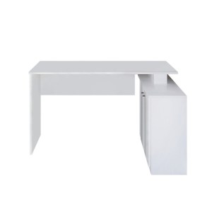 meg-GP052-0142,1-3 ΓΡΑΦΕΙΟ ΕΡΓΑΣΙΑΣ BASAK MEGAPAP ΓΩΝΙΑΚΟ ΧΡΩΜΑ ΛΕΥΚΟ 130X60X74ΕΚ.
