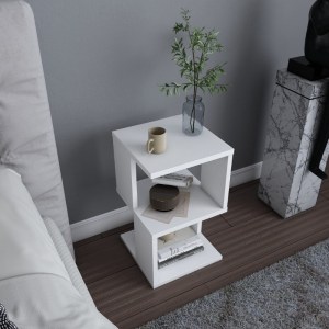 meg-GP052-0149,3-1 ΚΟΜΟΔΙΝΟ CARTER MEGAPAP ΧΡΩΜΑ ΛΕΥΚΟ 29,6X29,6X49,4ΕΚ.