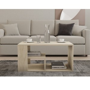 meg-GP052-0150,1-2 ΤΡΑΠΕΖΑΚΙ ΣΑΛΟΝΙΟΥ RODOM MEGAPAP ΧΡΩΜΑ TRAVERTINE 80X50X40ΕΚ.