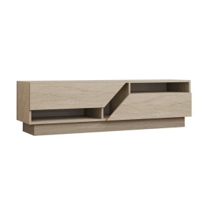 meg-GP052-0152,1-3 ΕΠΙΠΛΟ ΤΗΛΕΟΡΑΣΗΣ KOZA MEGAPAP ΧΡΩΜΑ TRAVERTINE 160X40X45ΕΚ.