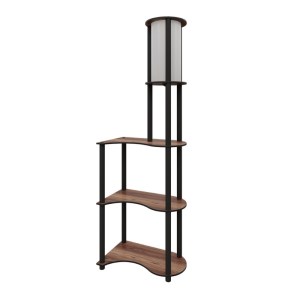 meg-GP052-0165,1-0 ΦΩΤΙΣΤΙΚΟ ΔΑΠΕΔΟΥ NOVA I MEGAPAP MDF - PVC ΥΦΑΣΜΑ ΧΡΩΜΑ ΚΑΡΥΔΙ - ΜΑΥΡΟ 50X30X140ΕΚ.