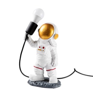 meg-GP052-0166,1-0 ΦΩΤΙΣΤΙΚΟ ΕΠΙΤΡΑΠΕΖΙΟ ASTRONAUT MEGAPAP E27 ΠΟΛΥΕΣΤΕΡΙΚΟ ΧΡΩΜΑ ΛΕΥΚΟ 20X15X32ΕΚ.