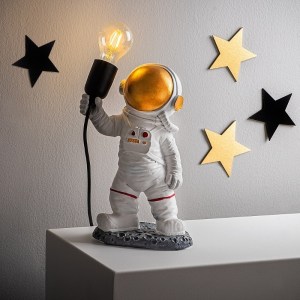 meg-GP052-0166,1-1 ΦΩΤΙΣΤΙΚΟ ΕΠΙΤΡΑΠΕΖΙΟ ASTRONAUT MEGAPAP E27 ΠΟΛΥΕΣΤΕΡΙΚΟ ΧΡΩΜΑ ΛΕΥΚΟ 20X15X32ΕΚ.