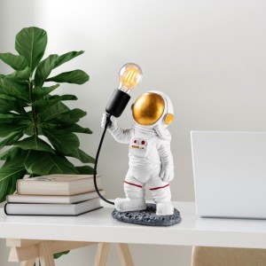 meg-GP052-0166,1-5 ΦΩΤΙΣΤΙΚΟ ΕΠΙΤΡΑΠΕΖΙΟ ASTRONAUT MEGAPAP E27 ΠΟΛΥΕΣΤΕΡΙΚΟ ΧΡΩΜΑ ΛΕΥΚΟ 20X15X32ΕΚ.