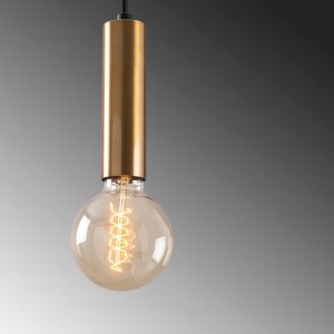 meg-GP052-0170,1-3 ΦΩΤΙΣΤΙΚΟ ΟΡΟΦΗΣ LIZY MEGAPAP E27 ΜΕΤΑΛΛΙΚΟ ΜΟΝΟΦΩΤΟ ΧΡΩΜΑ ΧΡΥΣΟ VINTAGE Ø4X111ΕΚ.
