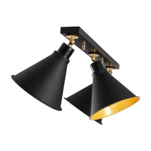 meg-GP052-0178,2-1 ΦΩΤΙΣΤΙΚΟ ΟΡΟΦΗΣ ARDEN MEGAPAP E27 ΜΕΤΑΛΛΙΚΟ ΤΡΙΦΩΤΟ ΧΡΩΜΑ ΜΑΥΡΟ 72X20X26ΕΚ.